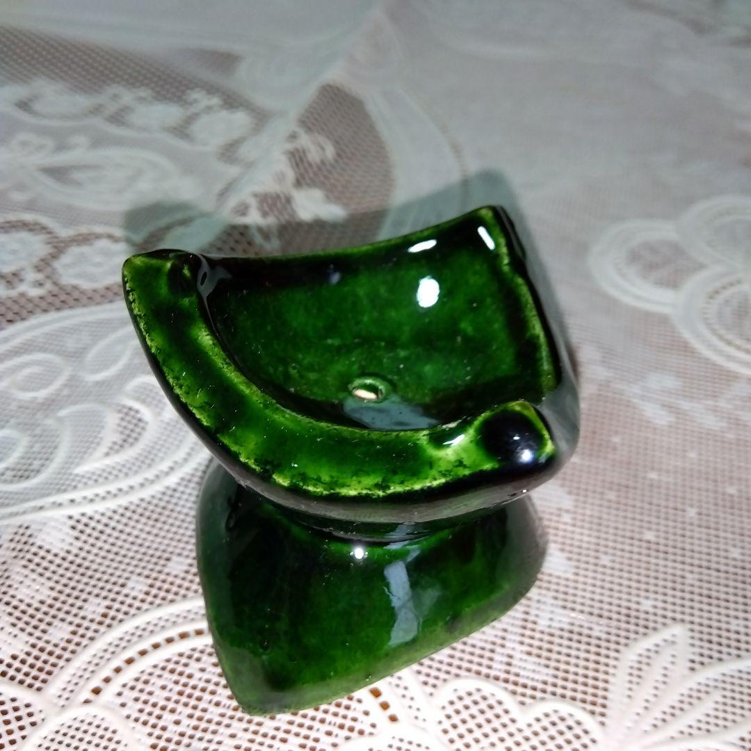 ✢✢美品・茶道具・七種蓋置・和楽造・楽七種・織部焼・共箱付き