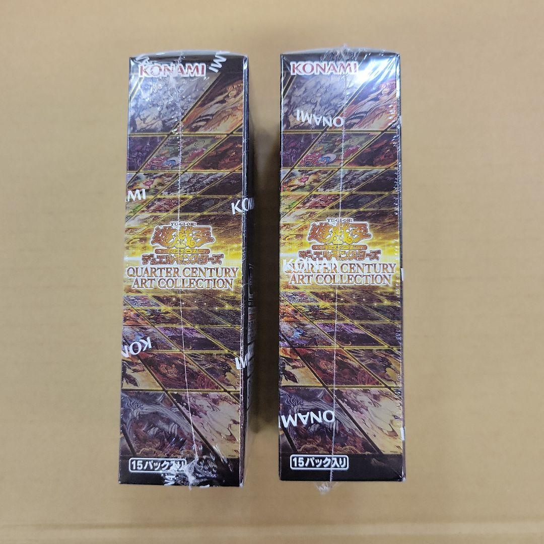 【シュリンク付き】遊戯王ART COLLECTION 25h 2BOX