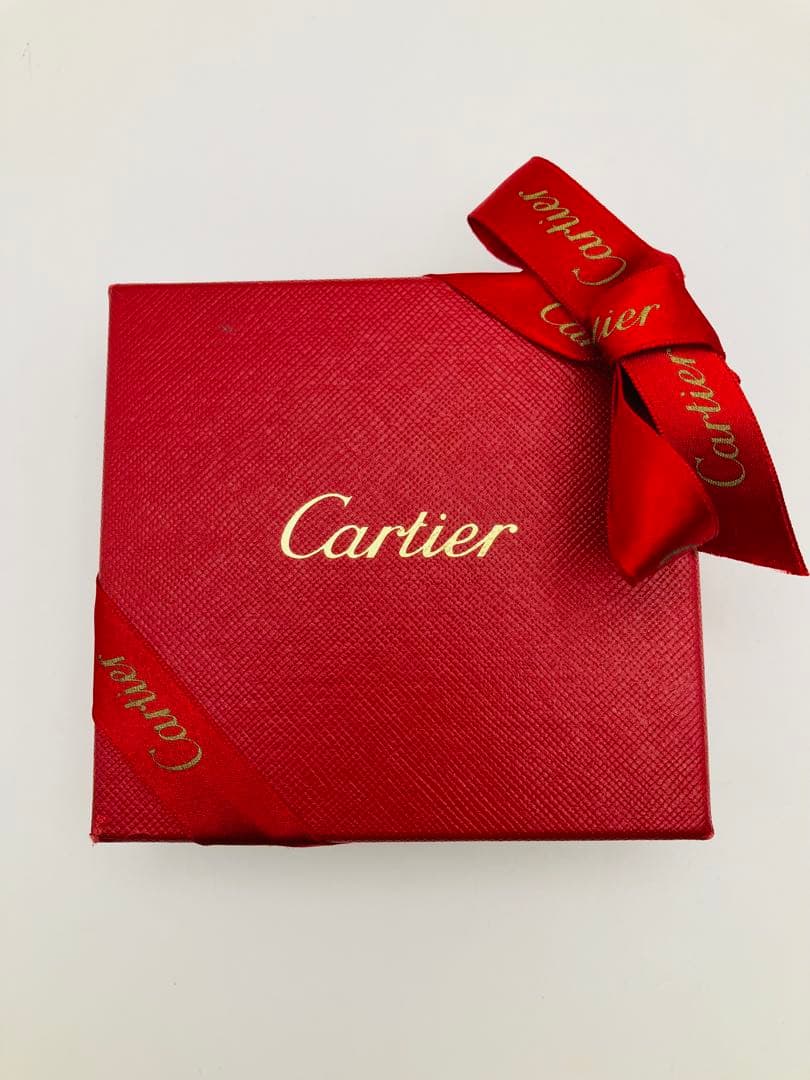 新品　Cartier ケース　レザー　ボルドー