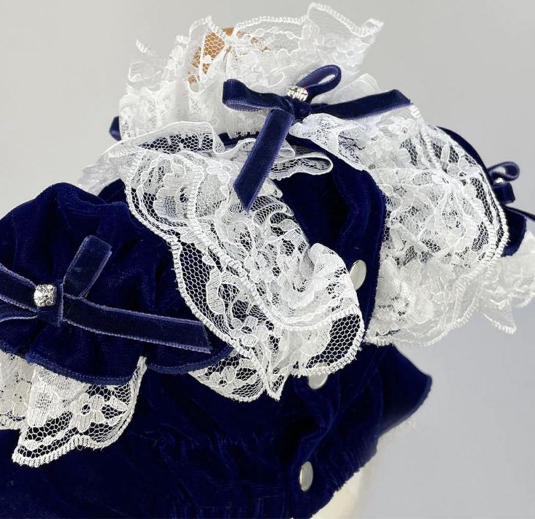 新品　 luxebirdie エリアスワンピース　 ネイビー