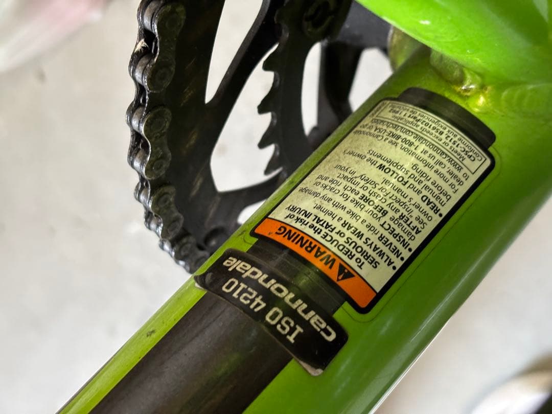 Cannondale Optimo グリーン ロードバイク