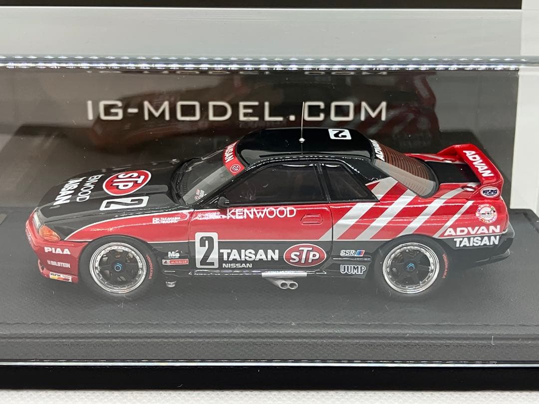 ★タイサン STP GT-R★高橋国光/土屋圭市★R32 スカイライン★1/43
