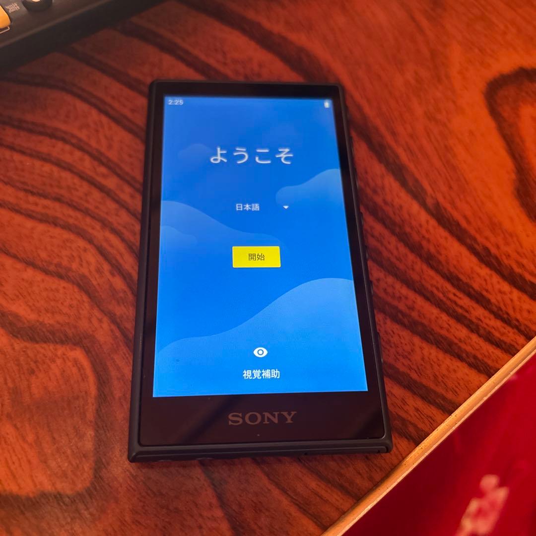 ソニー ウォークマン 32GB Aシリーズ NW-A106 ブルー