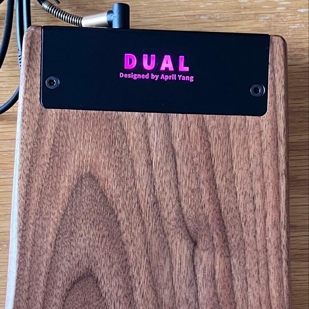 APRIL YANG DUAL カリンバ 17音 (ウォールナット)スピーカー付