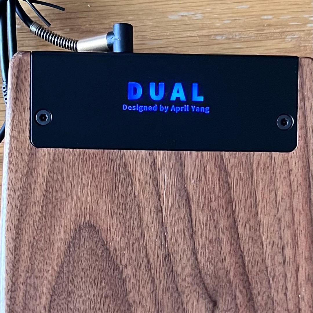 APRIL YANG DUAL カリンバ 17音 (ウォールナット)スピーカー付