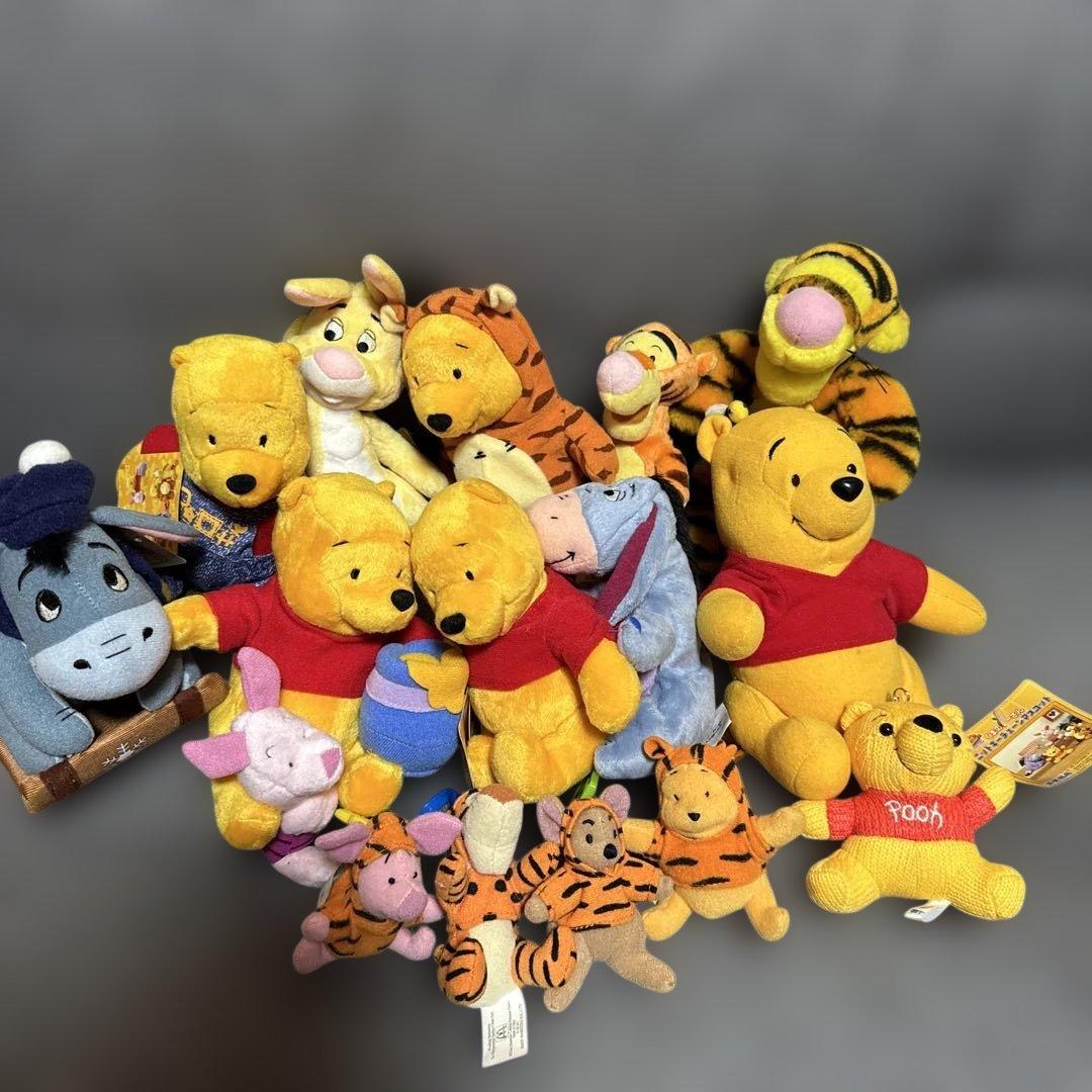 ヴィンテージ　くまのプーさん　ぬいぐるみ　大量まとめ売り　希少　レア