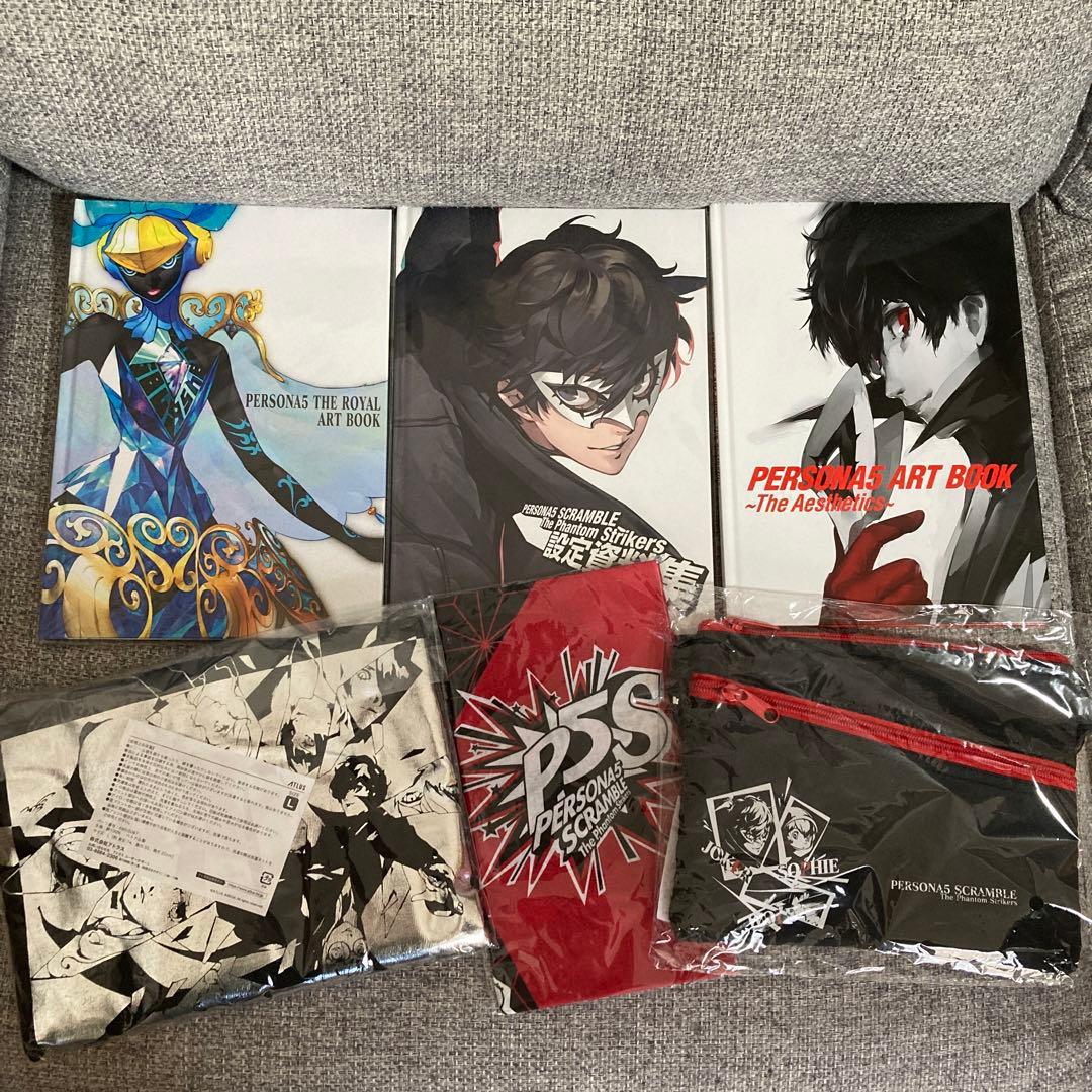 ペルソナ　Tシャツ　サコッシュ　手拭い　設定資料集　アートブック　初回限定版