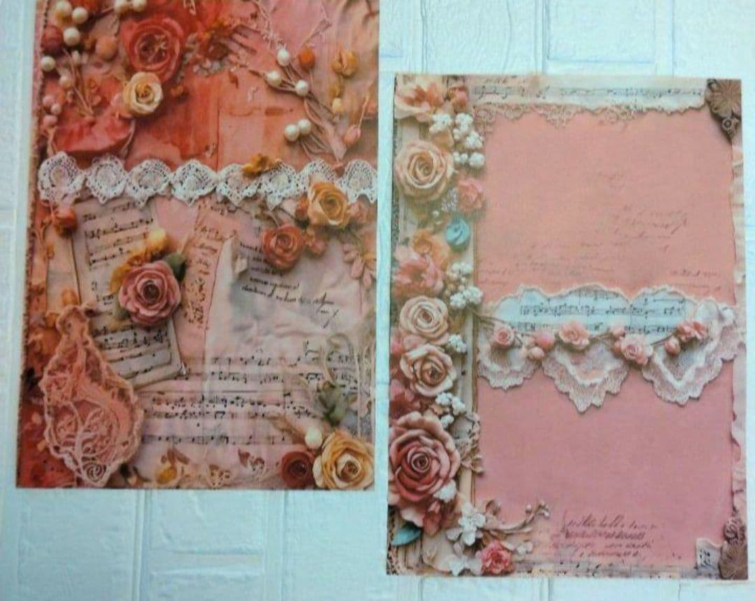 №12❷♡lien様♡両面印刷♡デザインペーパー　16枚　A 101