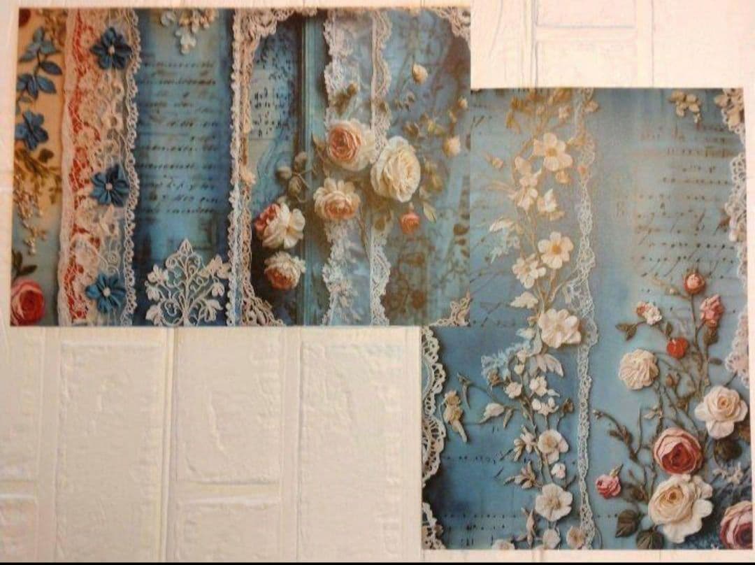 №12❷♡lien様♡両面印刷♡デザインペーパー　16枚　A 101