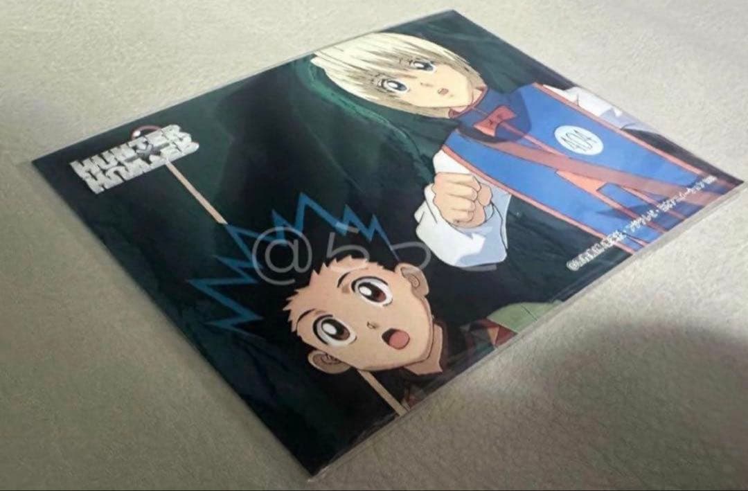 HUNTER×HUNTER ゴン&クラピカ　Ｌ版ブロマイド