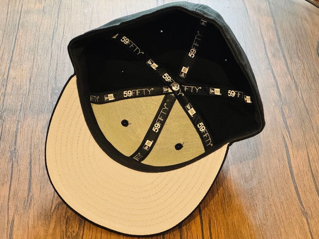 Fragment 59FIFTY New Era 黒 7 1/2 フラグメント