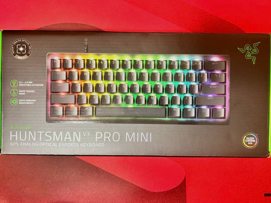 【美品】～11月26日までRazer Huntsman V3 Pro Mini