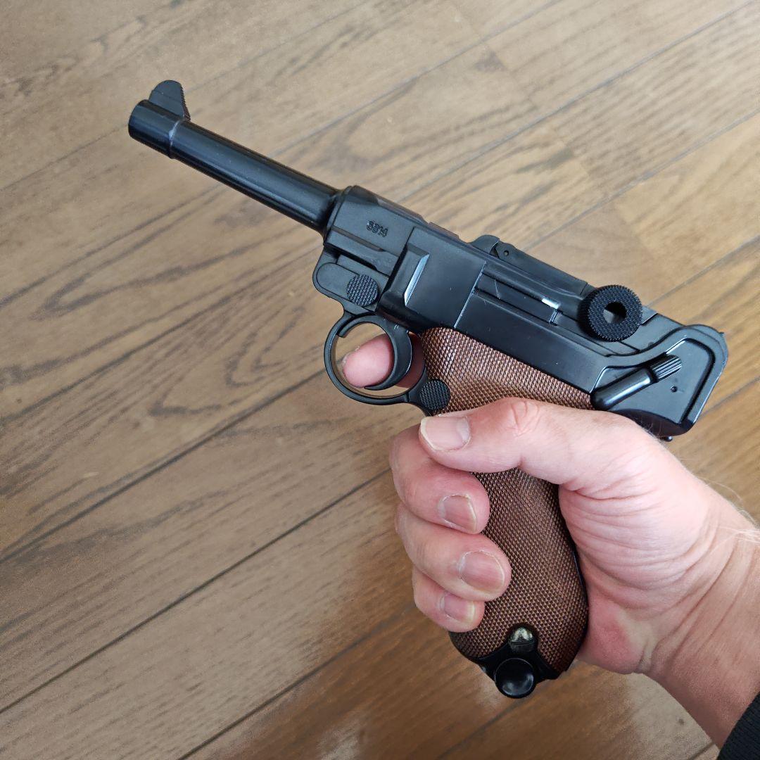 【希少！】東京マルイルガーP08 エアコッキングガン