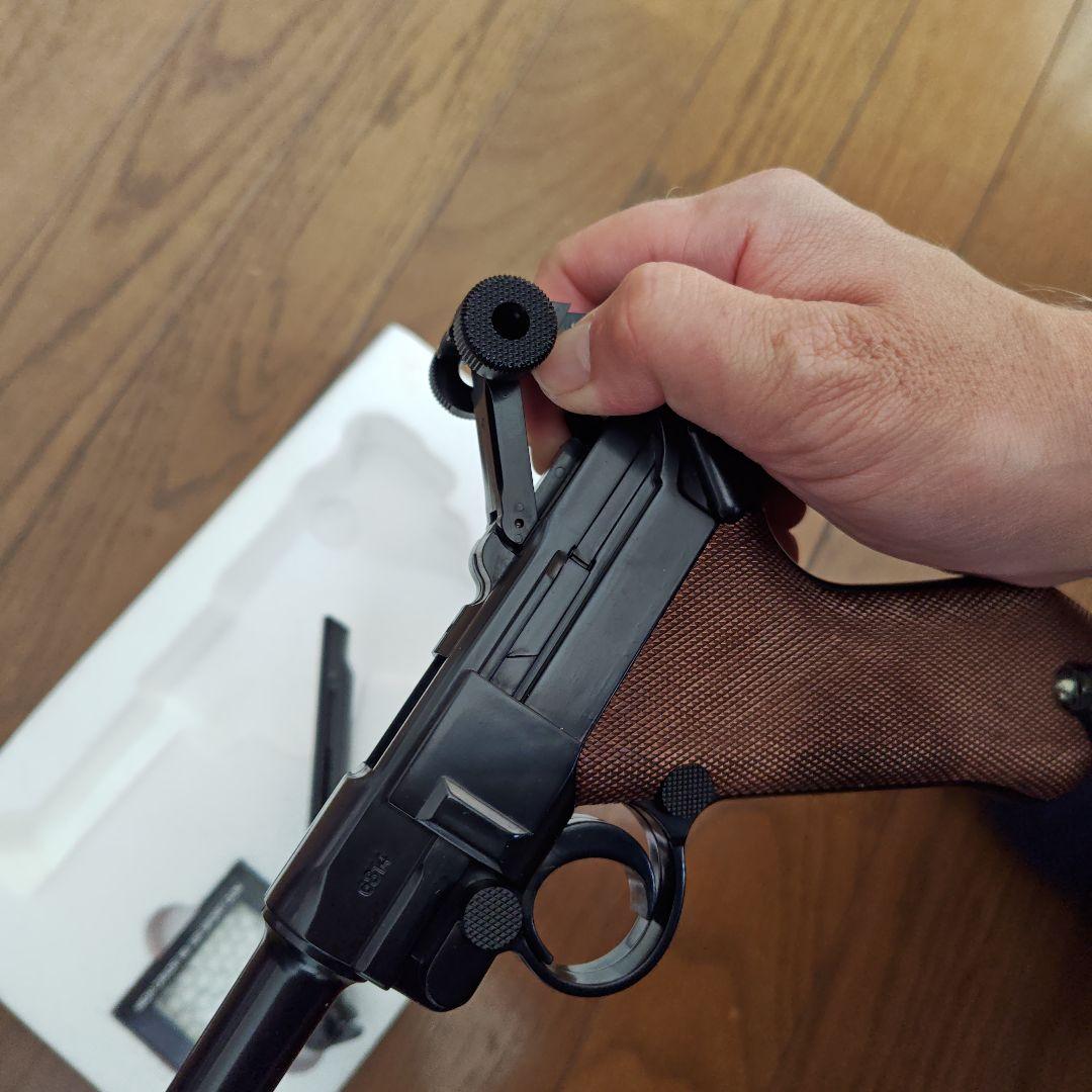 【希少！】東京マルイルガーP08 エアコッキングガン