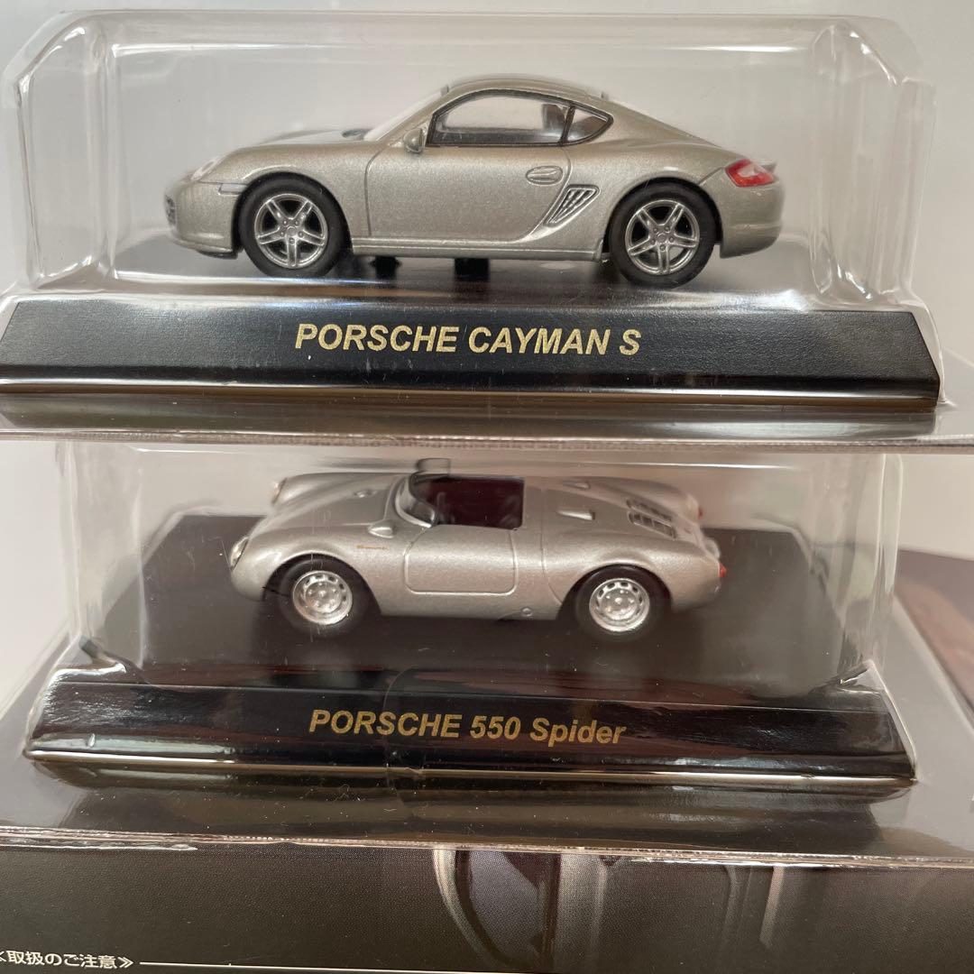 京商 1/64 ポルシェ 12台 (911GT3，カイエン，ケイマン等)