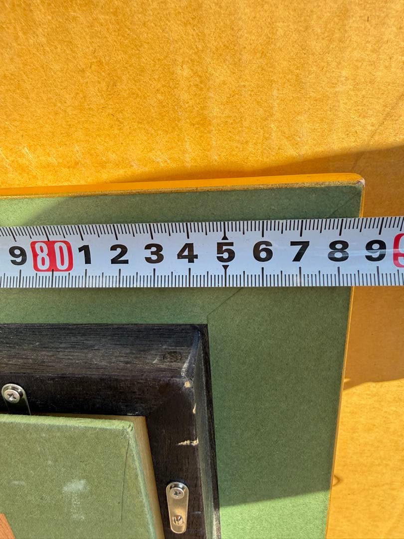 M20サイズ　 ゴールド木製油彩額縁 前面ガラス＆箱付き倉庫①1/5 送料込み