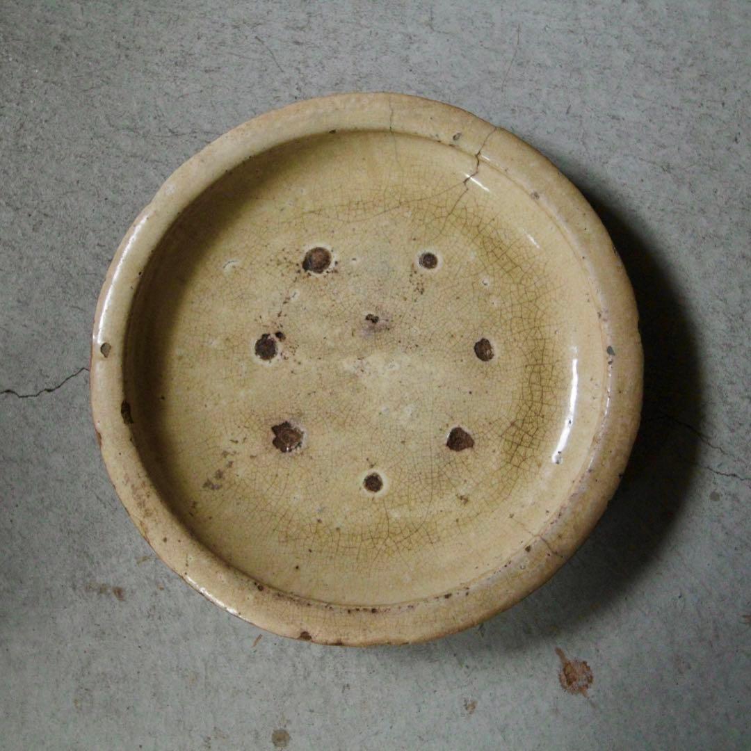 味の佳い 瀬戸 石皿 古美術 古道具 アンティーク