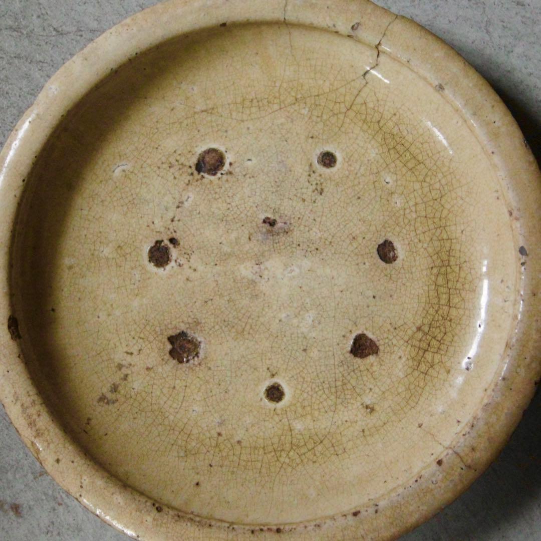 味の佳い 瀬戸 石皿 古美術 古道具 アンティーク