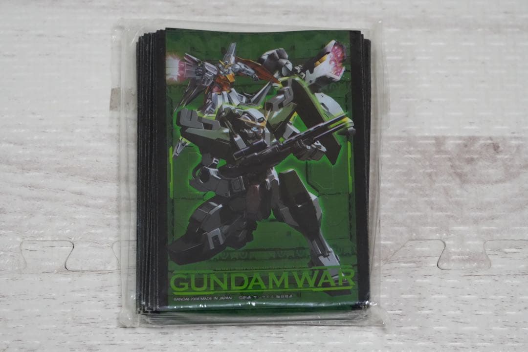 新品　ガンダムウォー　GWスリーブ　ガンダムデュナメス　ヴァーチェ　キュリオス