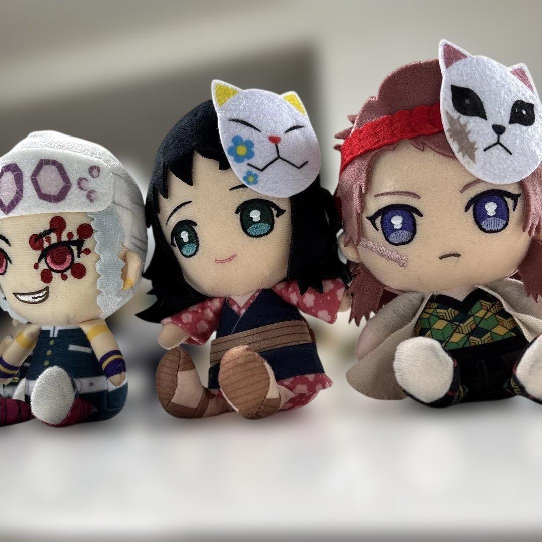 鬼滅の刃 Chibiぬいぐるみ 9体まとめ売り