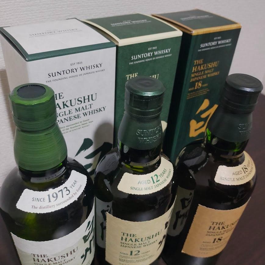 【白州プレミア３本セット】18年・12年・100周年・ シングルモルト