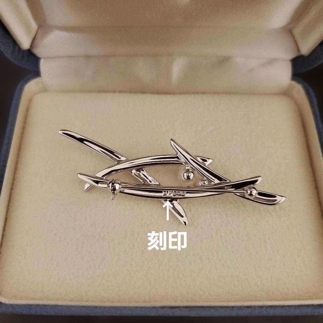 MIKIMOTO ミキモト　真珠　パール　ブローチ
