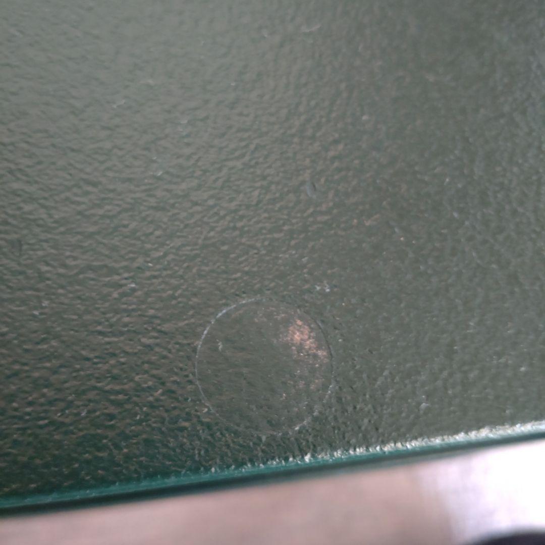 n*a様 【レア品】ダークグリーン サイドテーブル レトロ　昭和