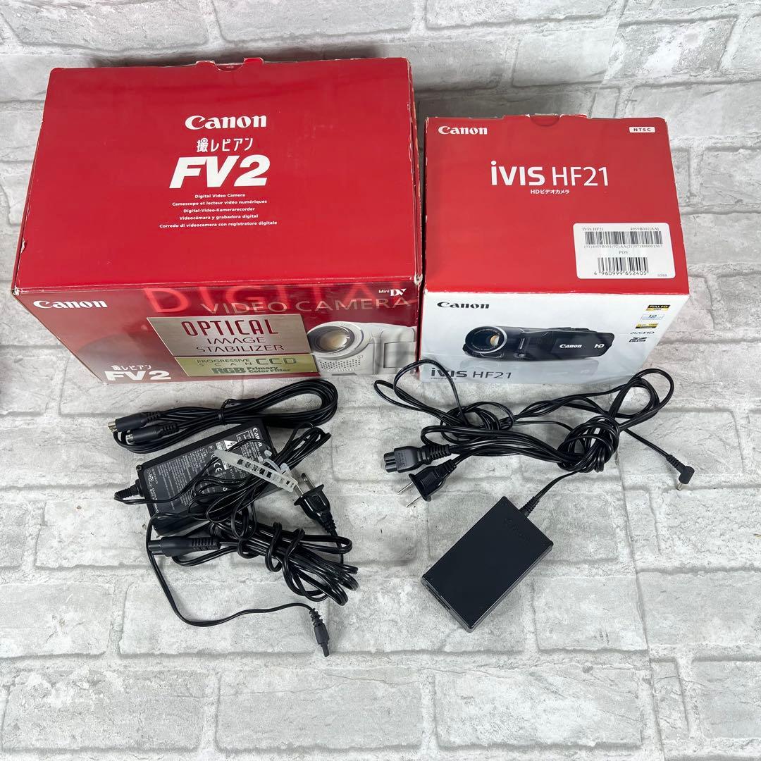 Cannon キャノン 撮れビアン FV2 IVIS HF21 箱付 まとめ売り