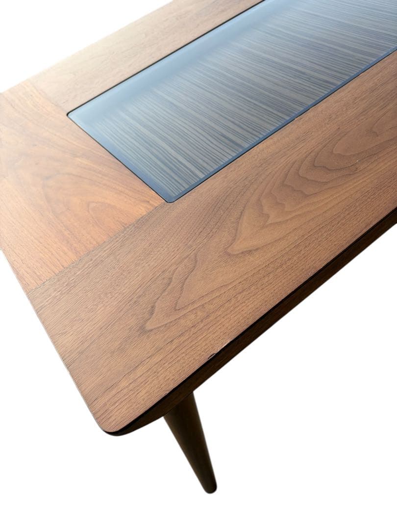 協立工芸 ガラス ダイニングこたつ 家具調こたつ