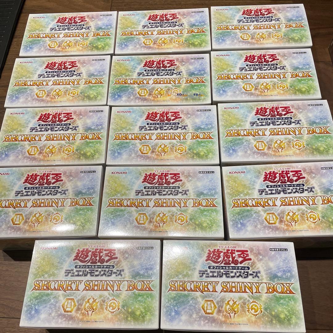 遊戯王　シークレットシャイニーボックス　14箱　未開封
