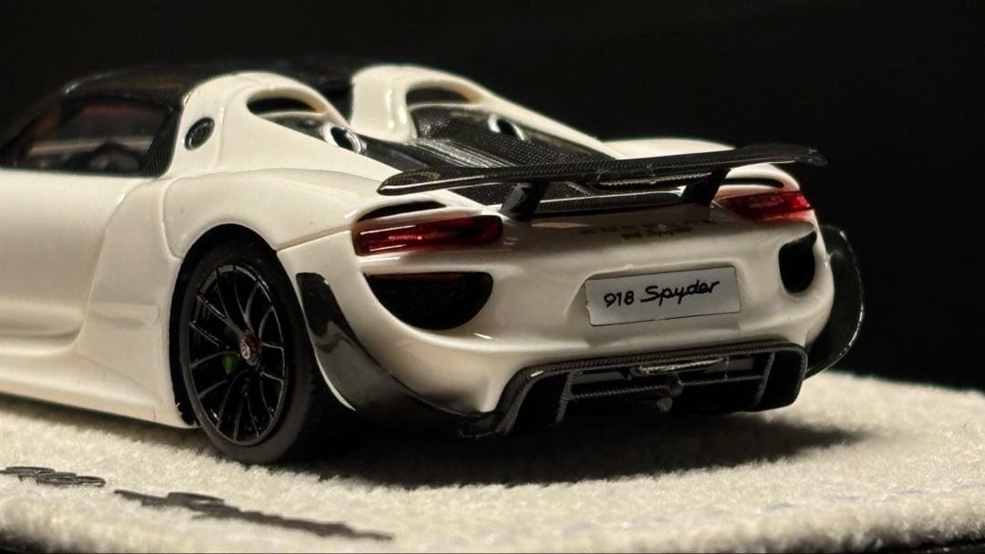 超希少　世界限定199台　BCP×DMH 1/64 ポルシェ 918 ホワイト