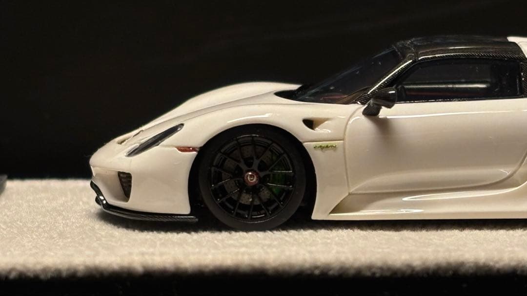 超希少　世界限定199台　BCP×DMH 1/64 ポルシェ 918 ホワイト