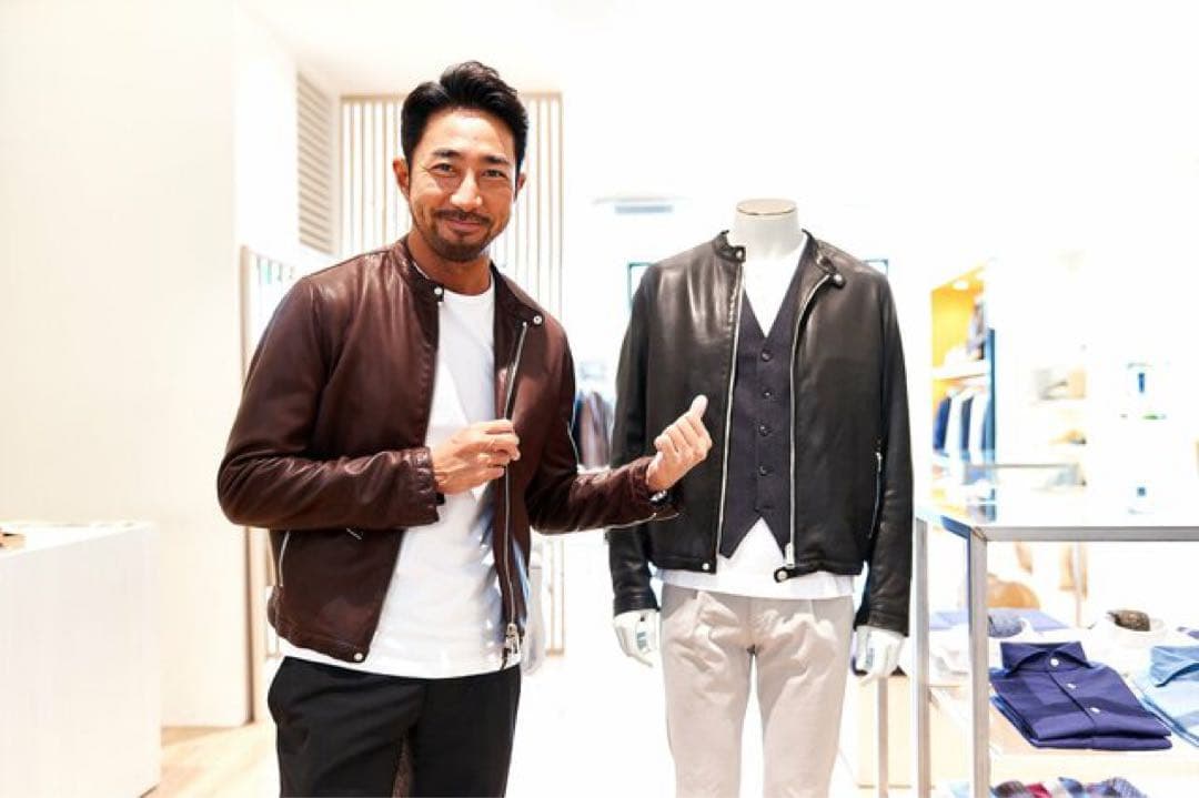 は*ん様 Delan ライダース 44 デラン　レザージャケット