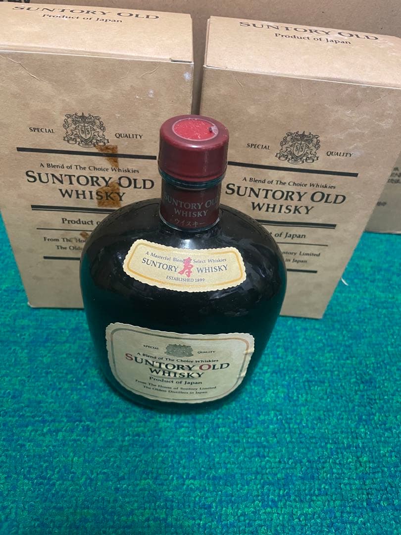 SUNTORY OLD WHISKY 750ml 2本 箱付き【古酒】