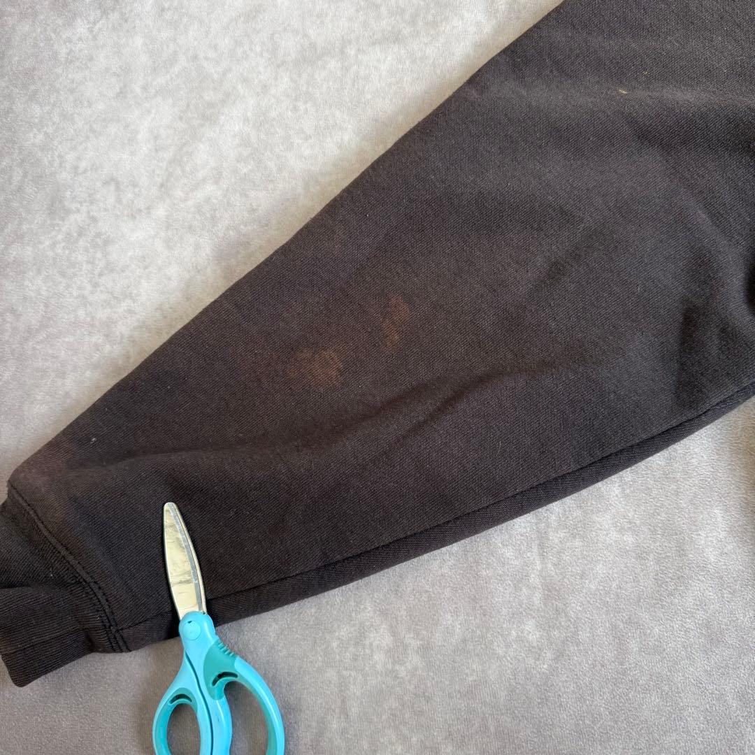 カーハート ジップアップパーカー ダークブラウン サンフェード L