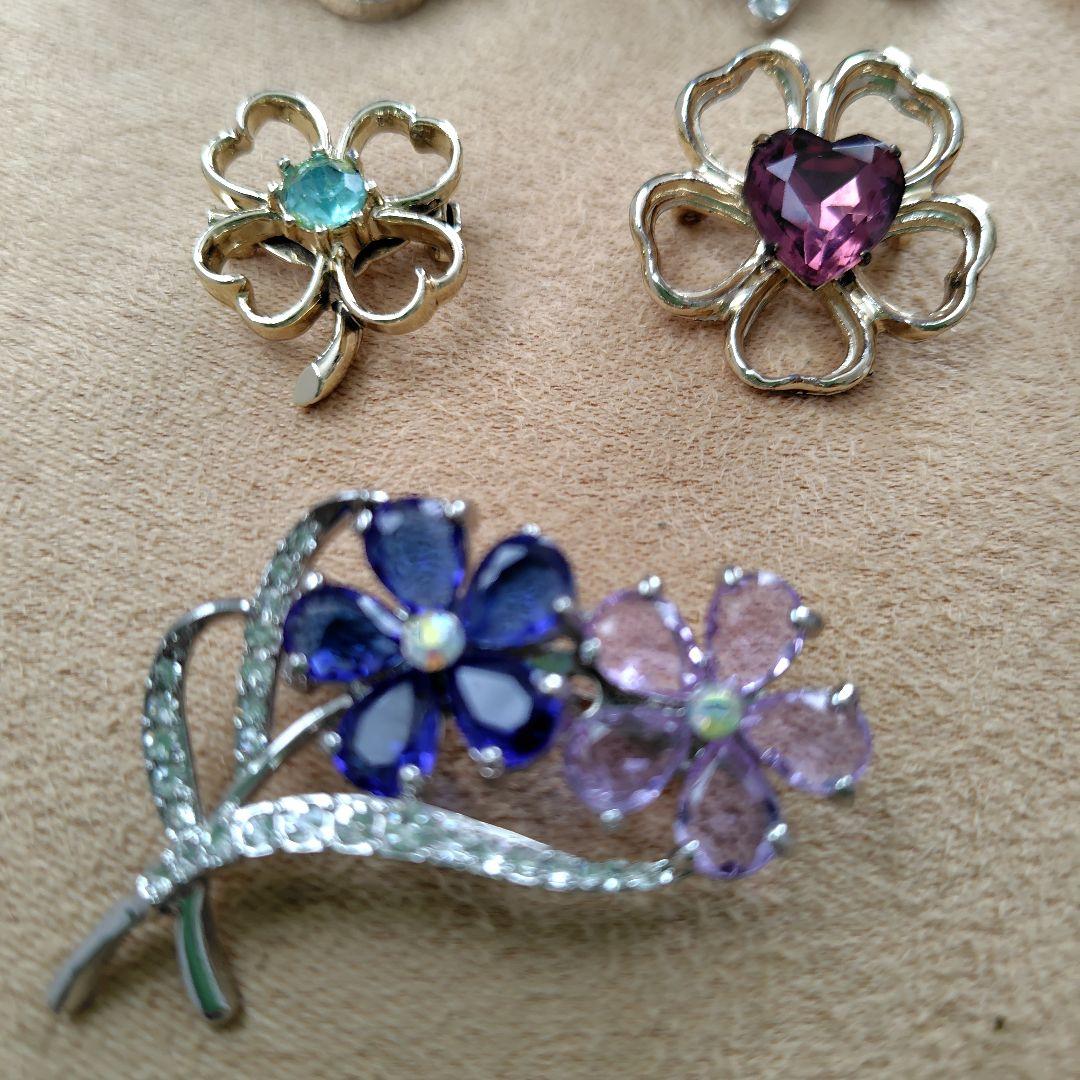 ヴィンテージブローチ１５個セット