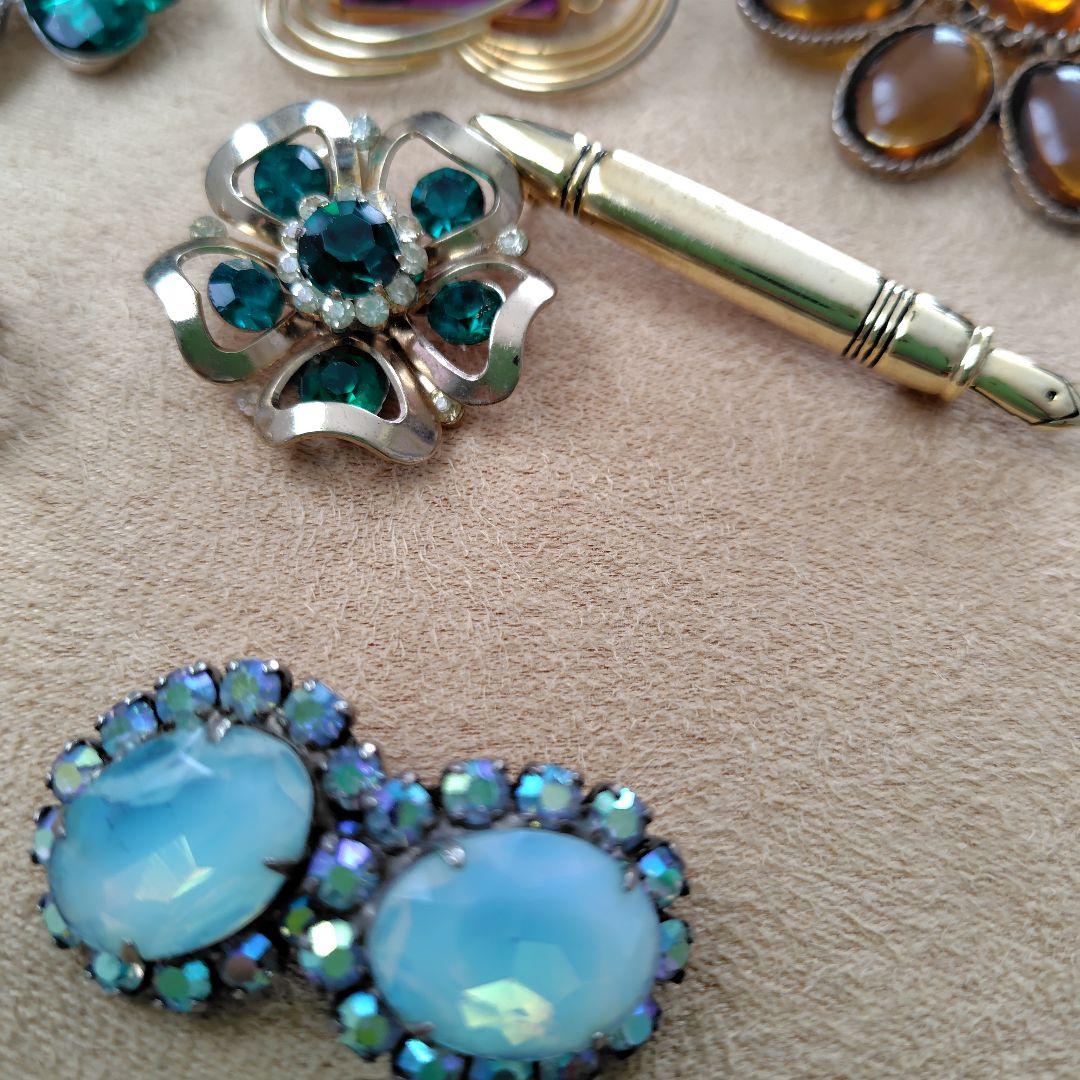 ヴィンテージブローチ１５個セット