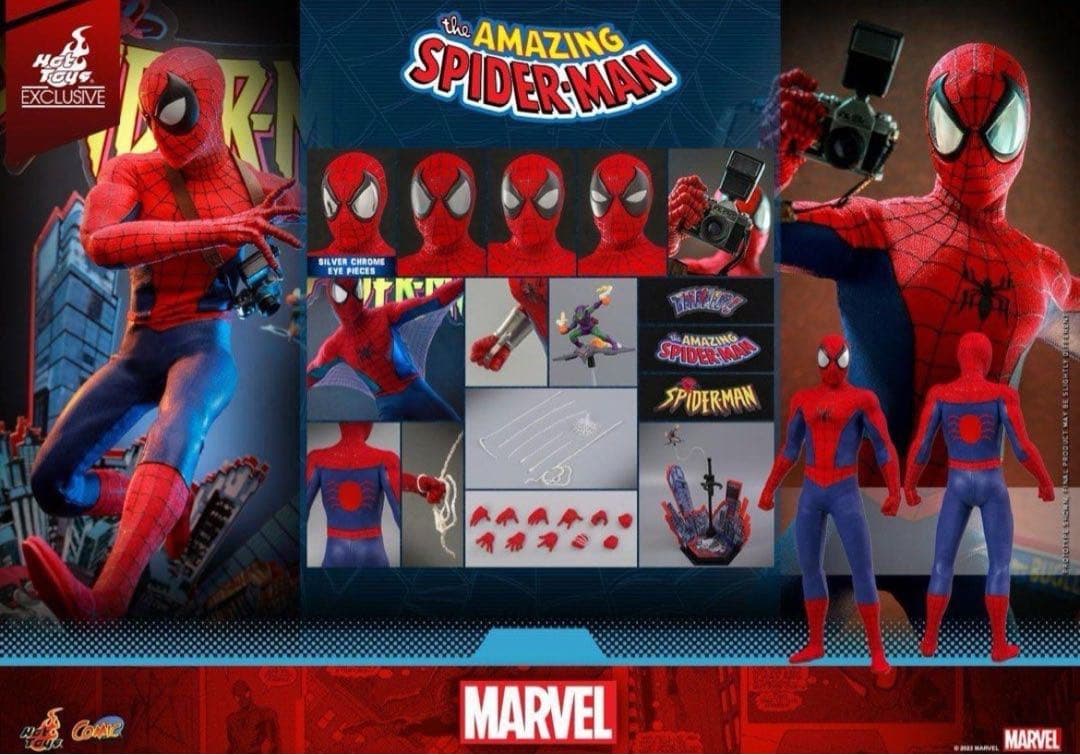 2023 東京コミコン　限定　マスターピース　ホットトイズ スパイダーマン