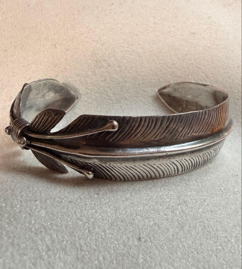 SAAD シルバー925 フェザーバングル