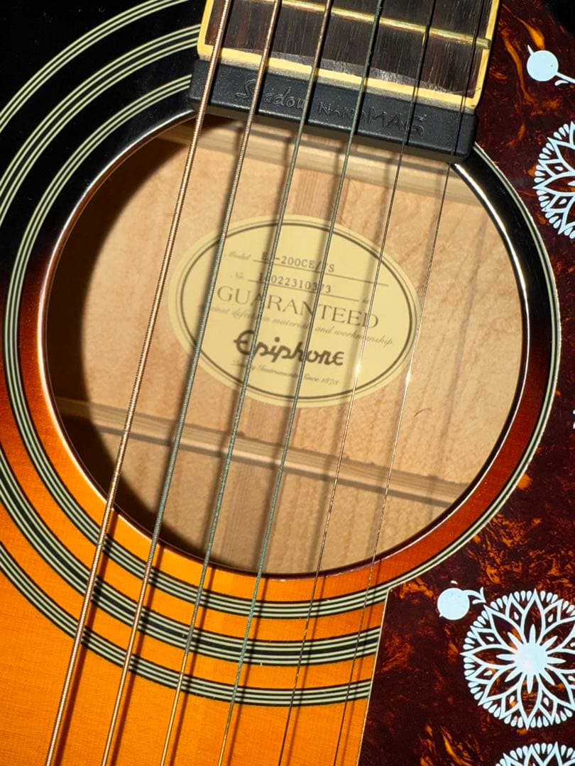 Epiphone アコースティックギター サンバースト