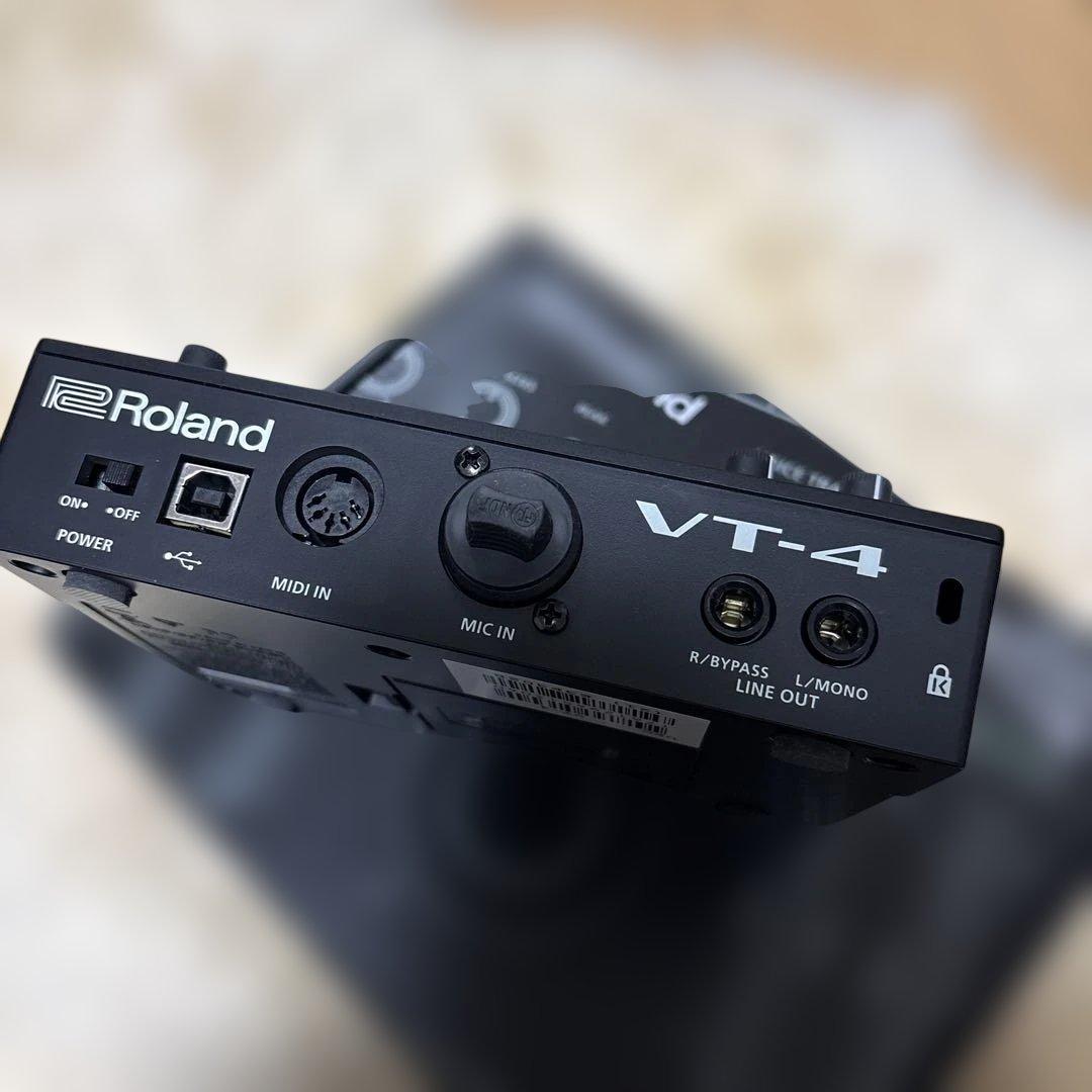 Roland VT-4 ボイストランスフォーマー　インターフェース　箱・説明書