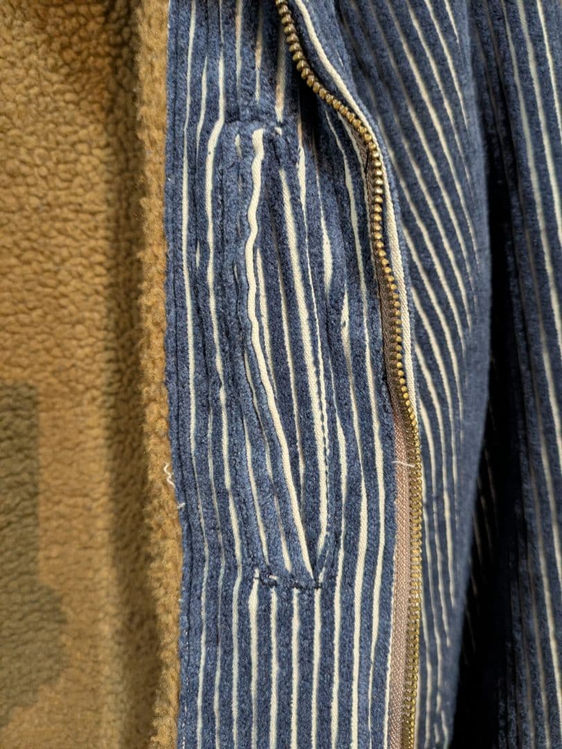 HOUSTON ヒューストン インディゴ コーデュロイジャケット サイズL