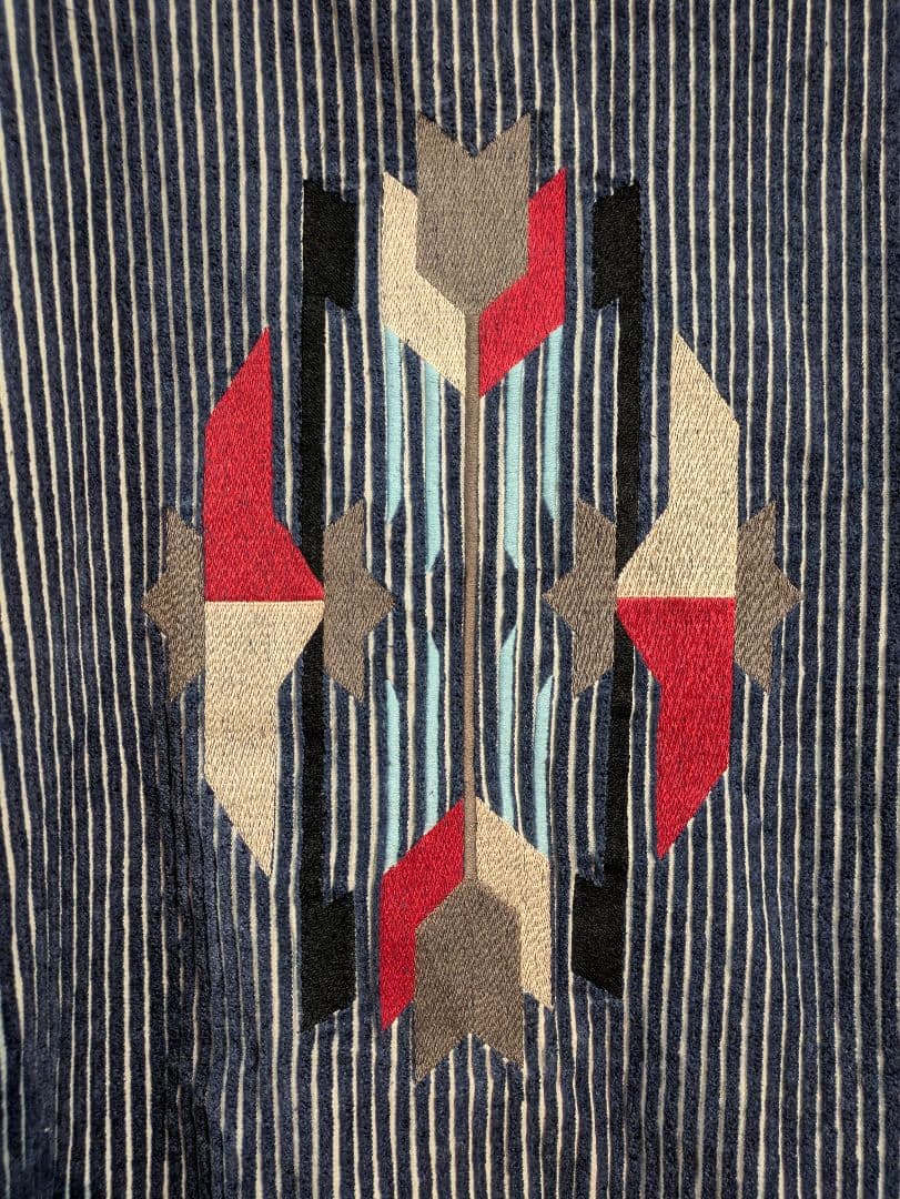 HOUSTON ヒューストン インディゴ コーデュロイジャケット サイズL