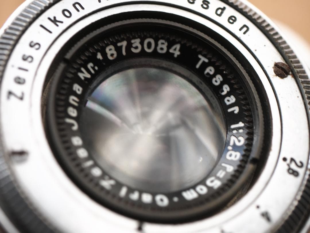 Carl Zeiss Jena Tessar 5cm F2.8 Nettax用
