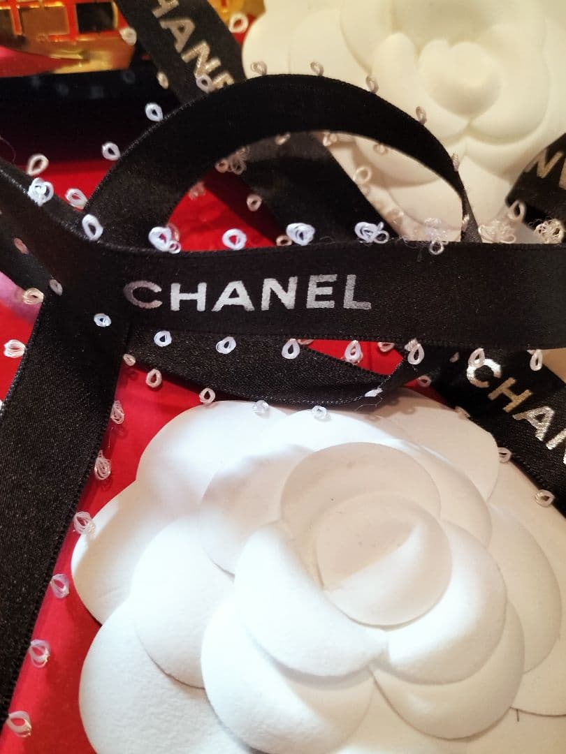 ❣️CHANEL♡サテンループおリボンさん❣️