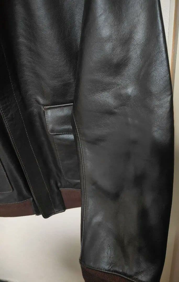 ゆ*う様 本日限定！新品激レアUS ARMY　30s復刻茶芯！a2レザーフライト