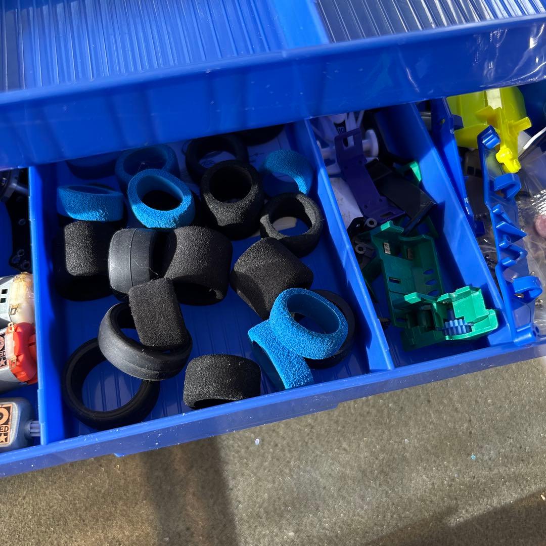 ミニ四駆 車両5台とパーツセット　引退