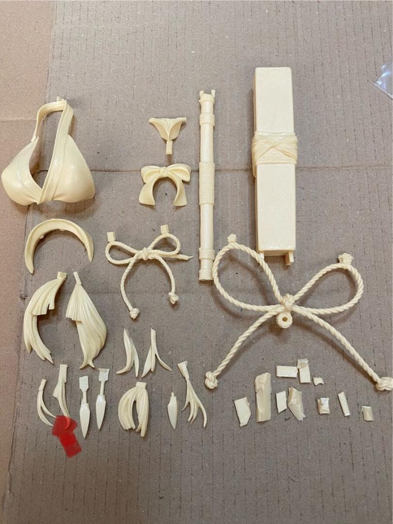 髪先に欠けあり ダイキ工業 サムライスピリッツ 零 真鏡名ミナ ガレージキット