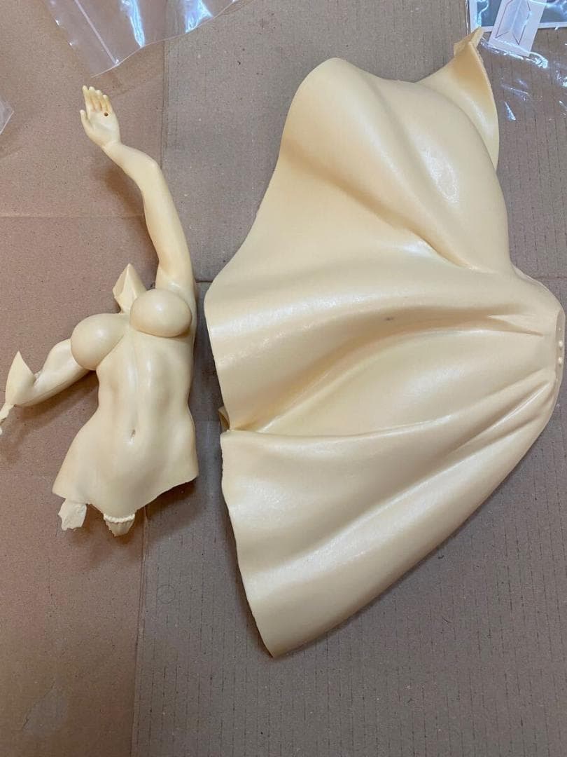 髪先に欠けあり ダイキ工業 サムライスピリッツ 零 真鏡名ミナ ガレージキット