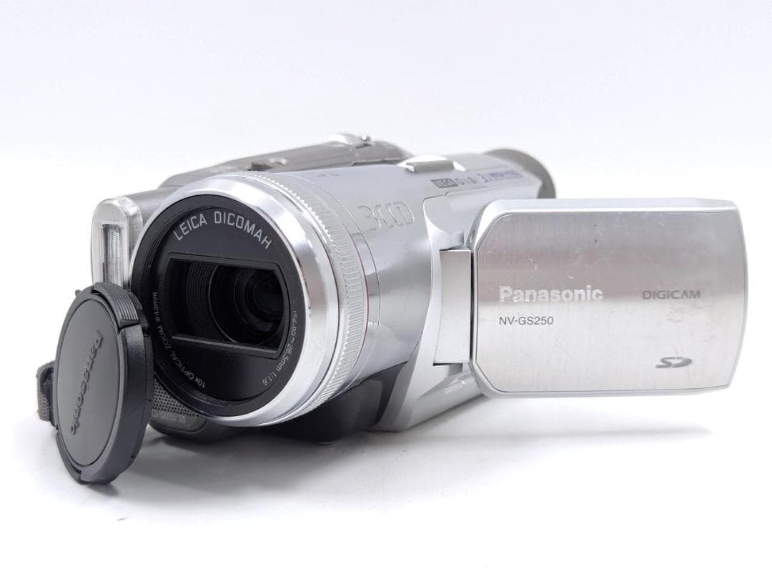 miniDVのダビングに Panasonic ビデオカメラ NV-GS250